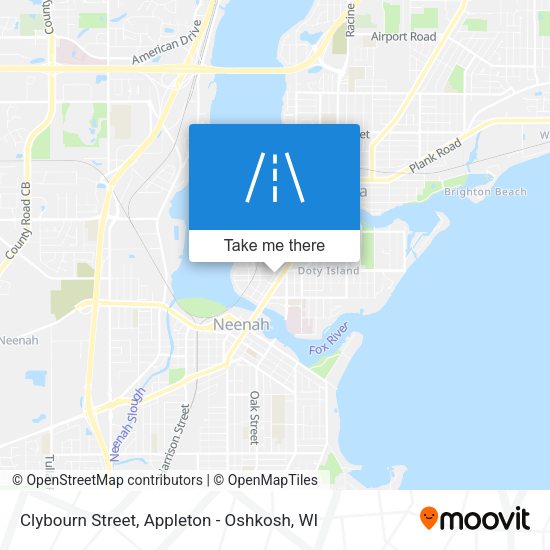 Clybourn Street map