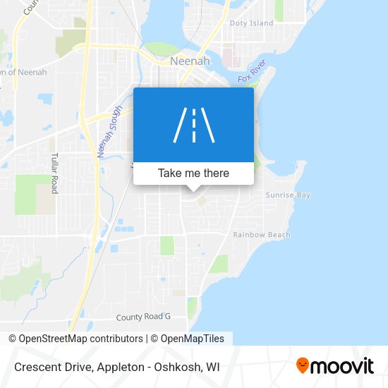 Mapa de Crescent Drive