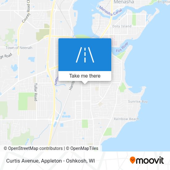 Curtis Avenue map