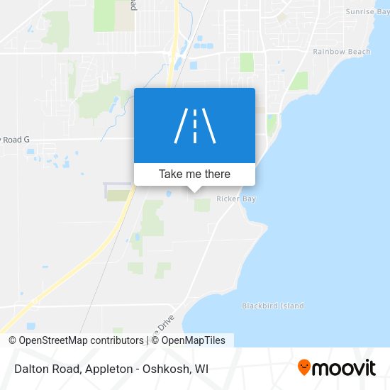 Dalton Road map
