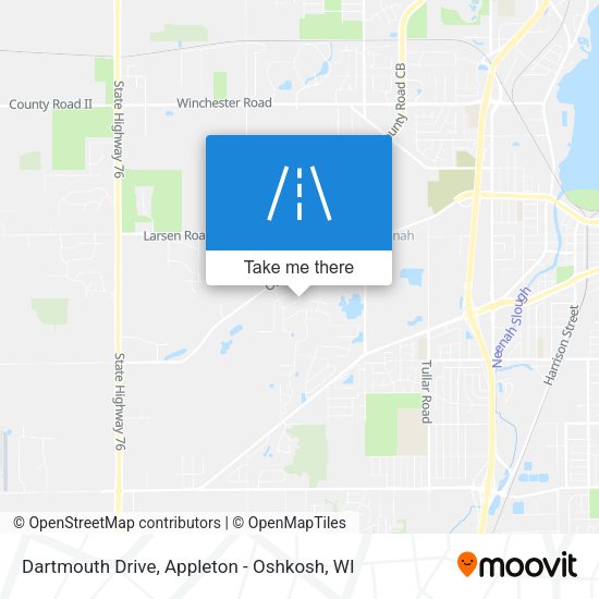 Mapa de Dartmouth Drive