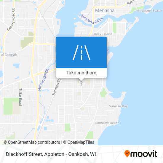 Dieckhoff Street map
