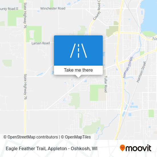 Mapa de Eagle Feather Trail
