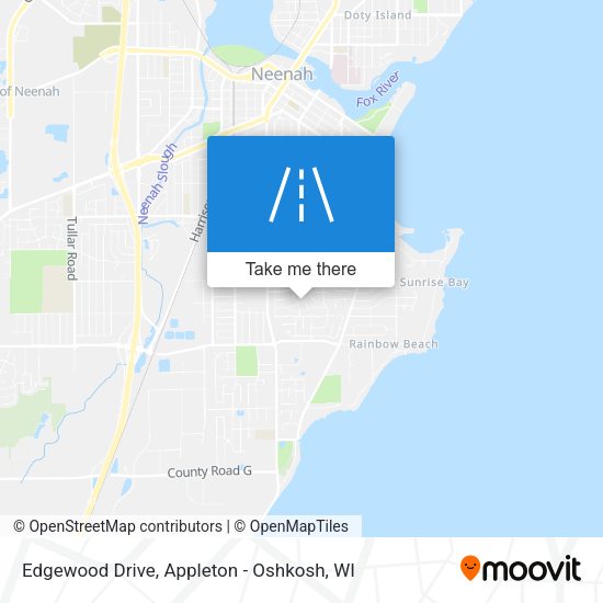 Edgewood Drive map