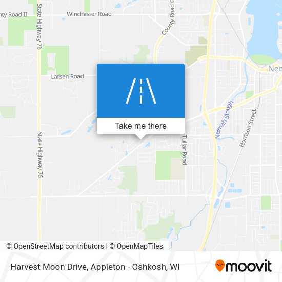 Harvest Moon Drive map