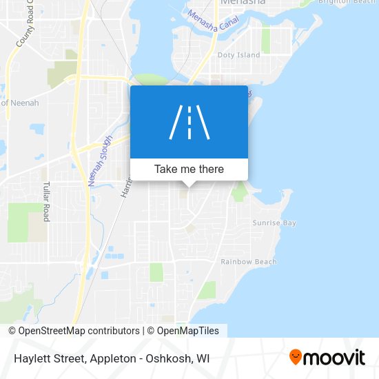 Haylett Street map