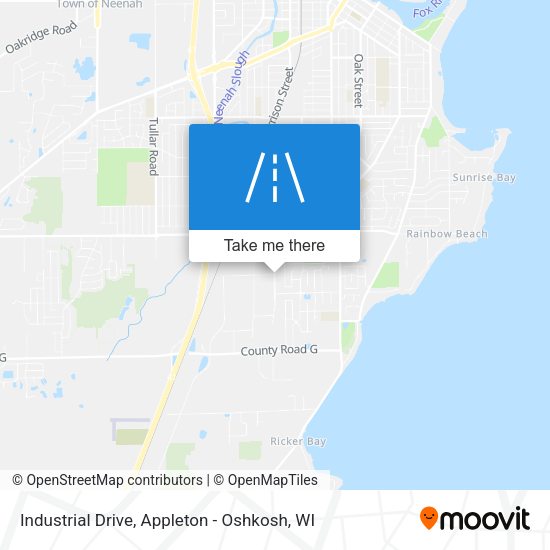 Mapa de Industrial Drive