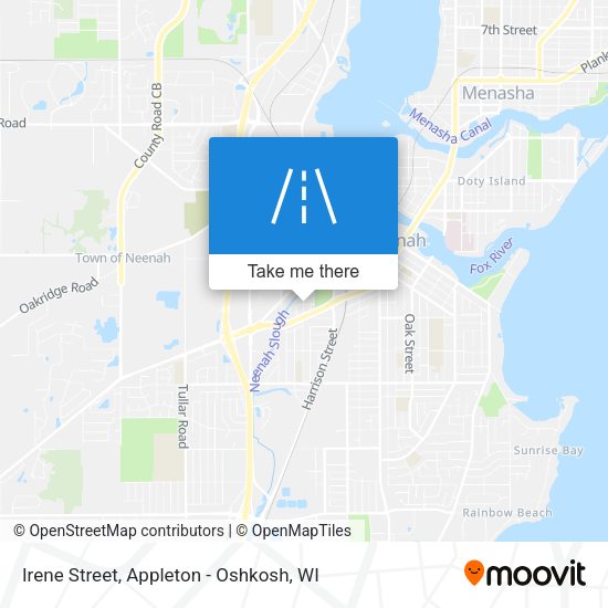 Irene Street map