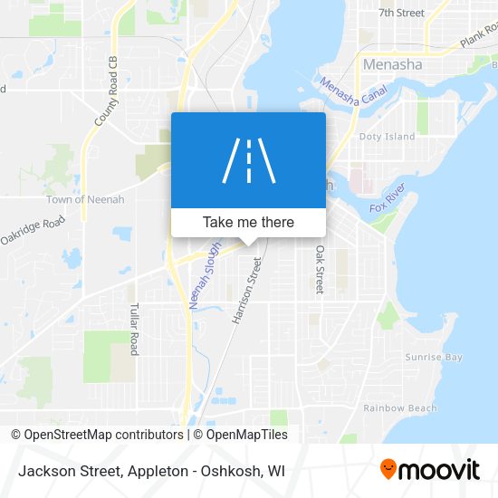 Jackson Street map