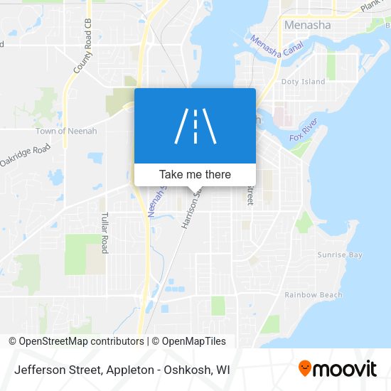Mapa de Jefferson Street