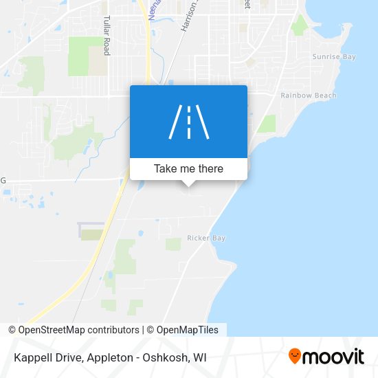 Mapa de Kappell Drive
