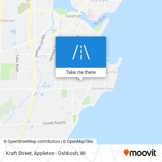 Kraft Street map