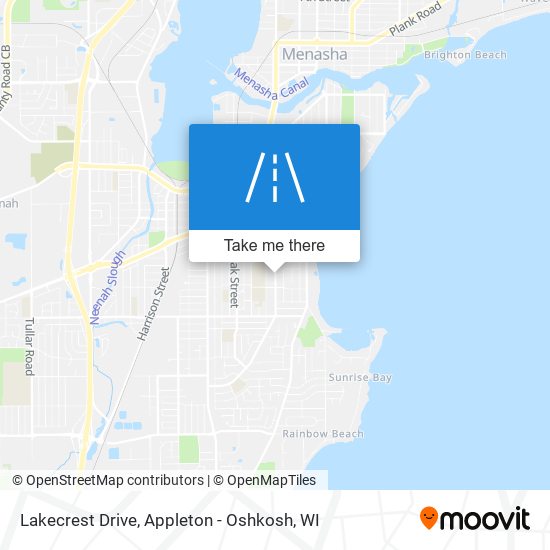 Lakecrest Drive map