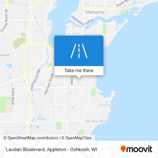 Mapa de Laudan Boulevard