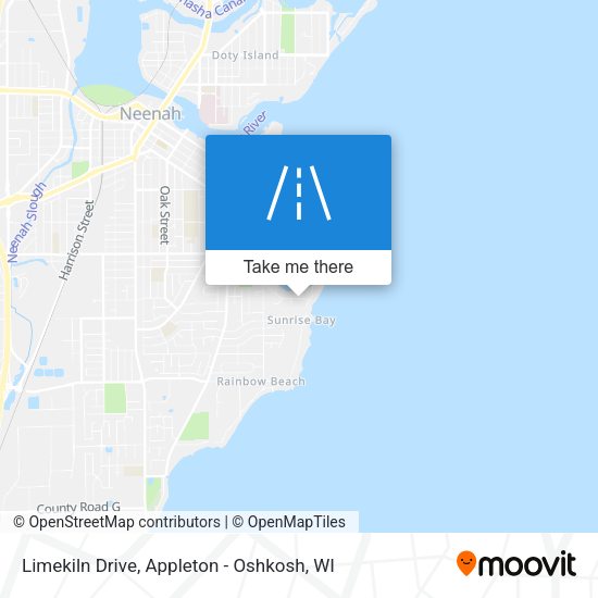 Limekiln Drive map