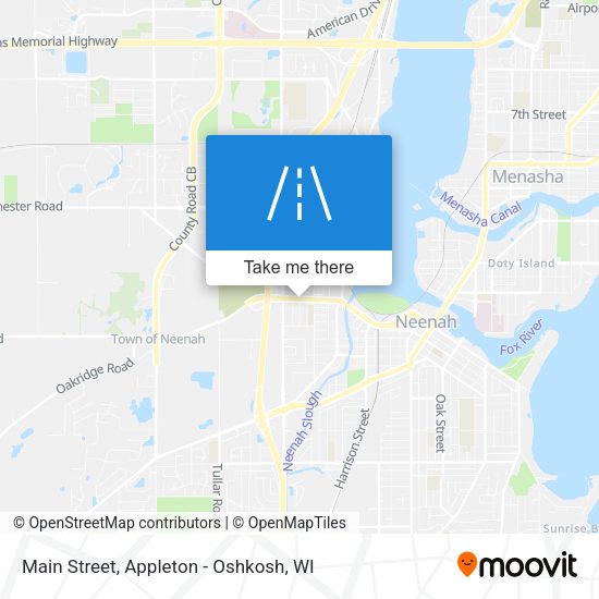 Main Street map