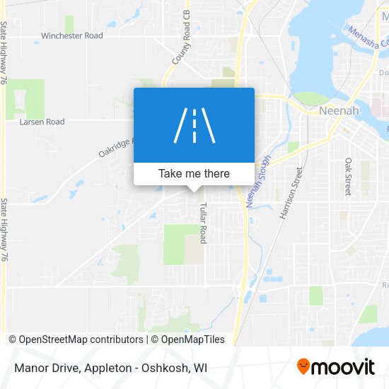 Mapa de Manor Drive