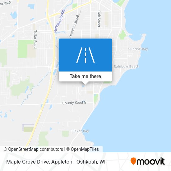 Mapa de Maple Grove Drive