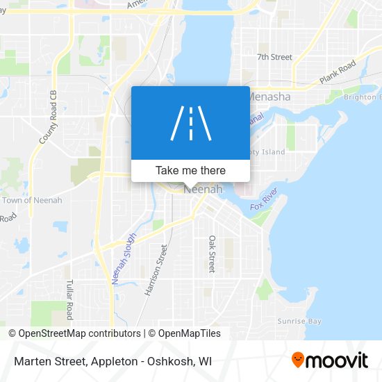 Marten Street map