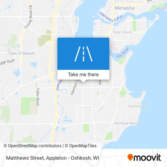 Mapa de Matthews Street