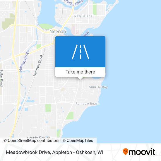 Meadowbrook Drive map