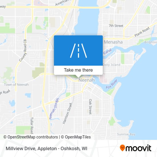 Millview Drive map