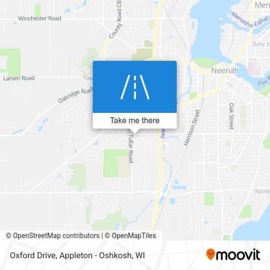 Oxford Drive map