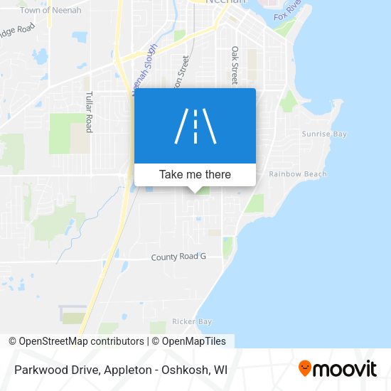 Mapa de Parkwood Drive
