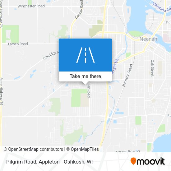 Pilgrim Road map