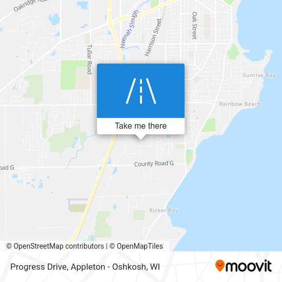 Progress Drive map