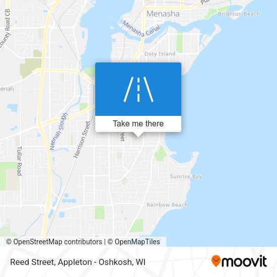 Reed Street map