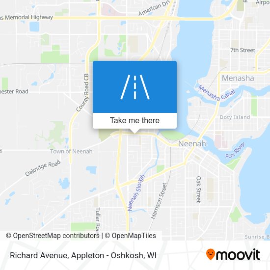 Mapa de Richard Avenue