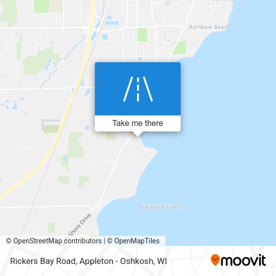 Mapa de Rickers Bay Road