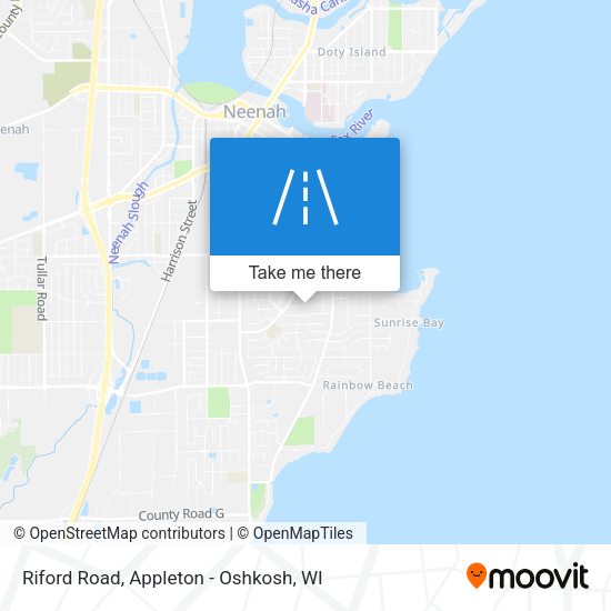 Riford Road map