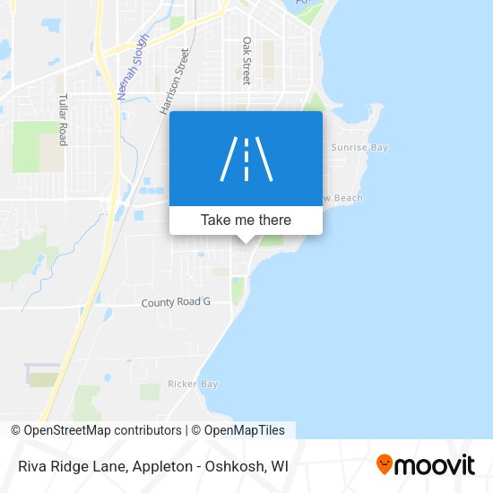 Mapa de Riva Ridge Lane