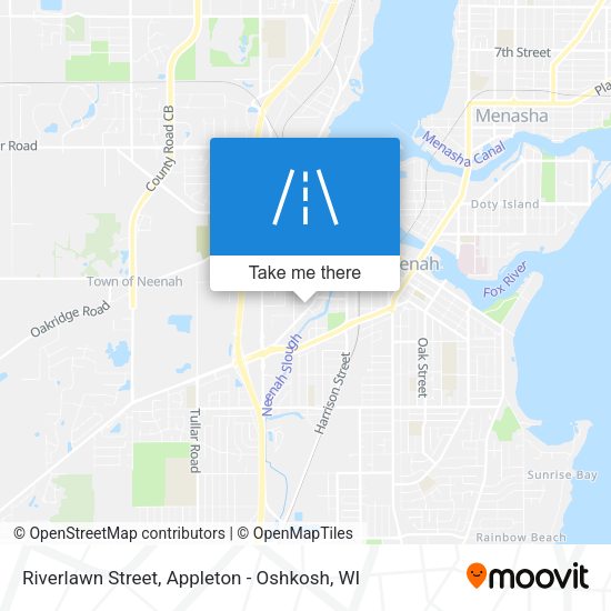 Mapa de Riverlawn Street