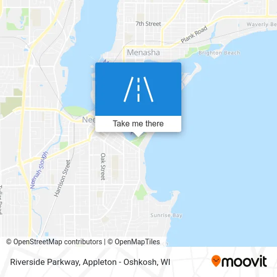Riverside Parkway map