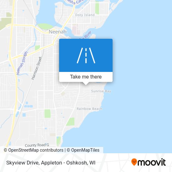 Mapa de Skyview Drive