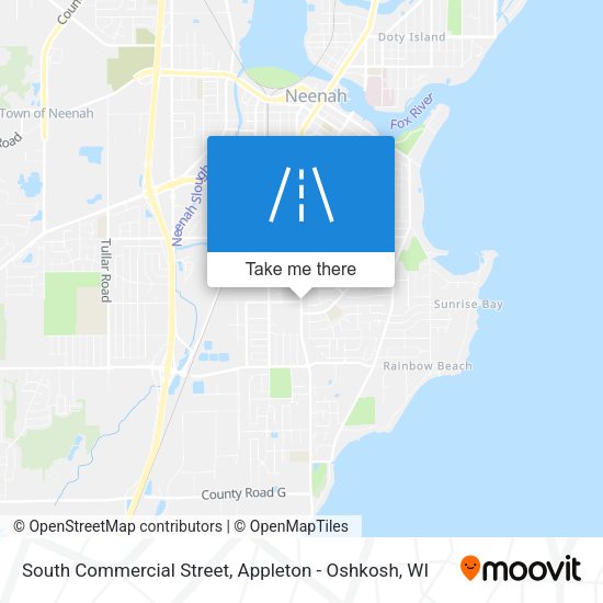 Mapa de South Commercial Street