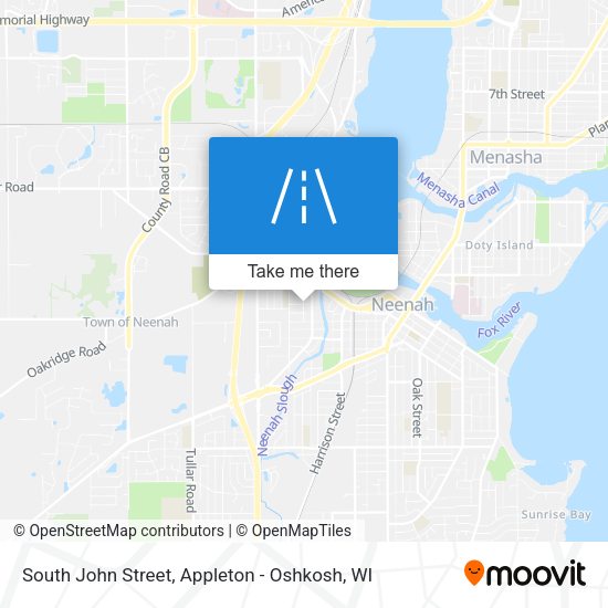 Mapa de South John Street
