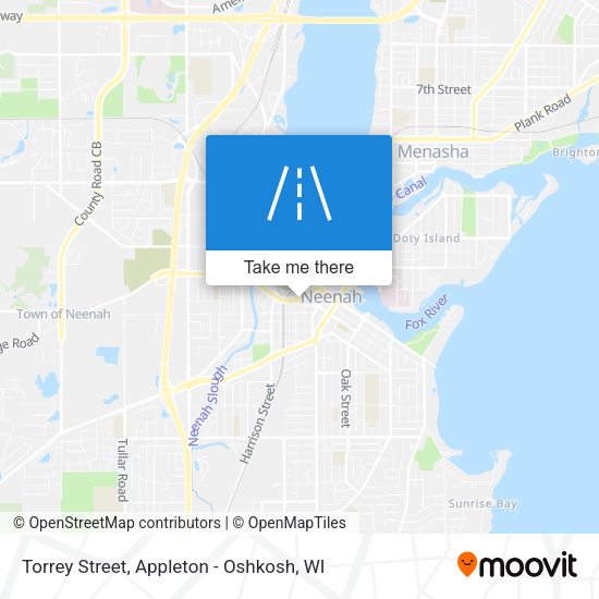 Torrey Street map