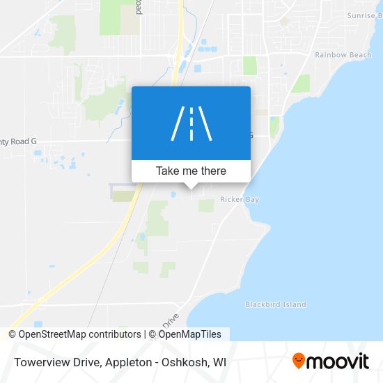Mapa de Towerview Drive