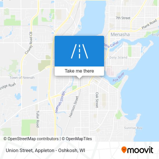 Union Street map