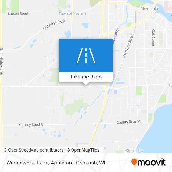 Wedgewood Lane map
