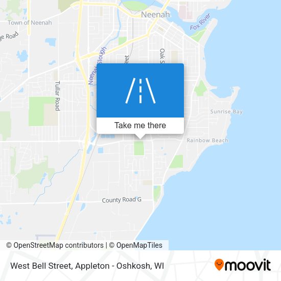 Mapa de West Bell Street