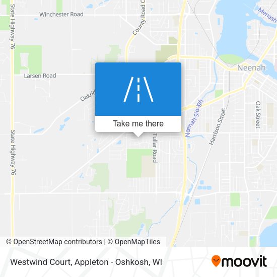 Westwind Court map
