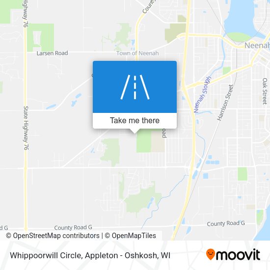 Whippoorwill Circle map