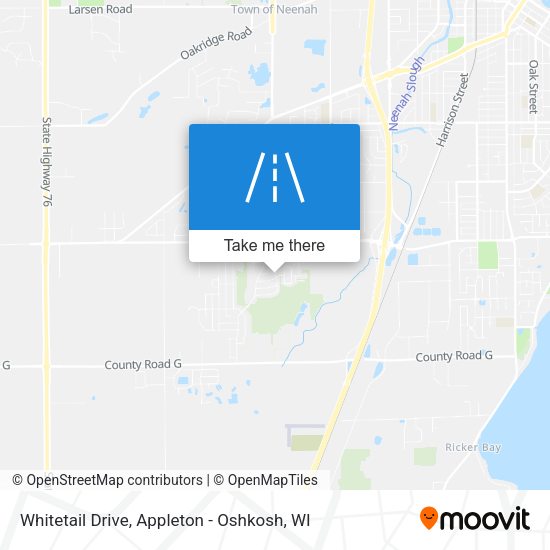 Whitetail Drive map
