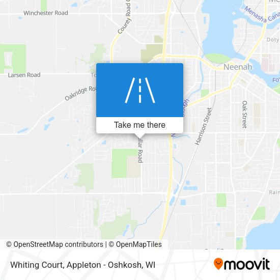 Mapa de Whiting Court