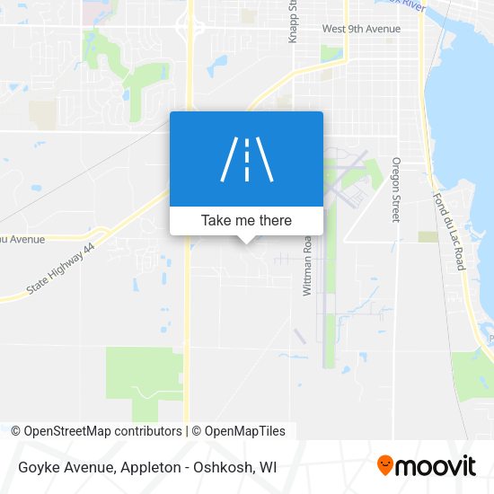 Goyke Avenue map